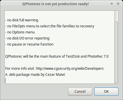 Recuperar archivos borrados en Ubuntu con Photorec Recuperar archivos borrados en Ubuntu con Photorec
