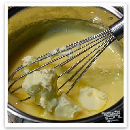 TARTA PLISADA DE LEMON CURD / LEMON CURD PLEATED LAYER CAKE