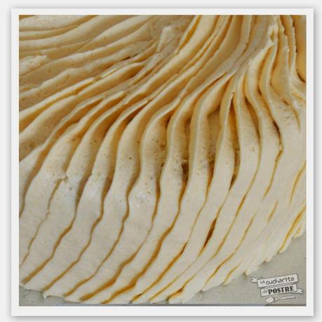 TARTA PLISADA DE LEMON CURD / LEMON CURD PLEATED LAYER CAKE