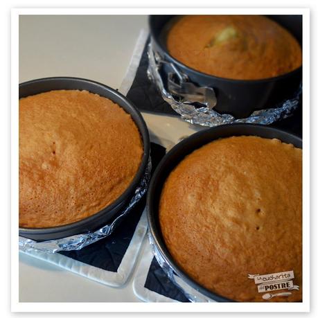 TARTA PLISADA DE LEMON CURD / LEMON CURD PLEATED LAYER CAKE