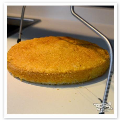 TARTA PLISADA DE LEMON CURD / LEMON CURD PLEATED LAYER CAKE