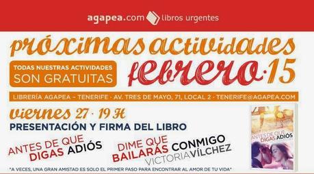 Presentación de 'Antes de que digas adiós/Dime que bailarás conmigo' de Victoria Vílchez en Tenerife