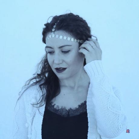 Vestido Lencero y Tocados - Lingerie Dress and Headbands