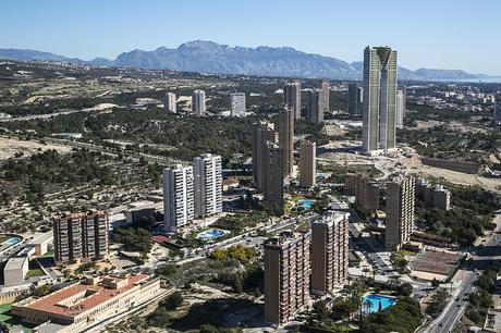 Benidorm desde el cielo