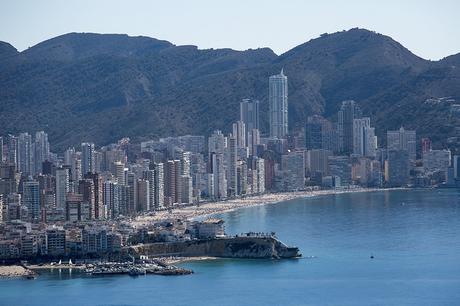 Benidorm desde el cielo