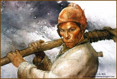 LUIS PALAO BERASTAIN. Pintor Peruano.