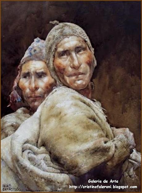 LUIS PALAO BERASTAIN. Pintor Peruano.