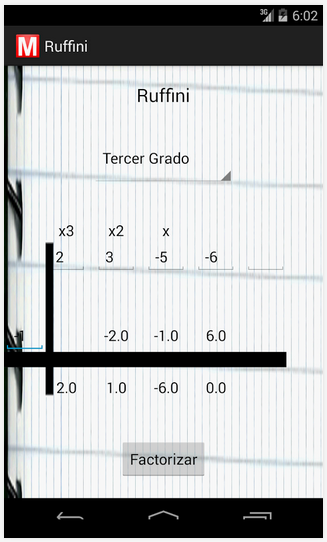 Matemáticas ESO: Aplicación para Android