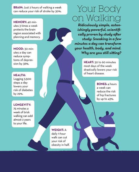Las ventajas de pasear
