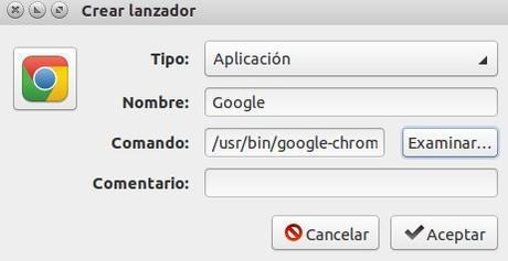 Como crear un acceso directo a una aplicacion en el escritorio de Ubuntu Como crear un acceso directo a una aplicacion en el escritorio de Ubuntu