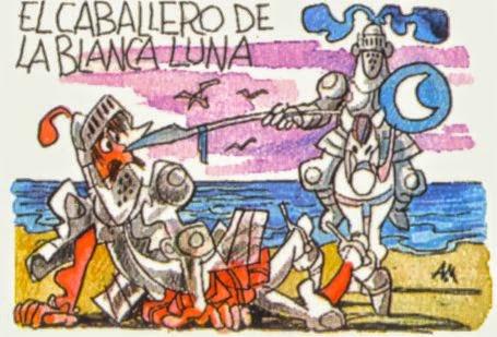 Caballero de la Blanca Luna, Quijote II, 4º centenario de El Quijote