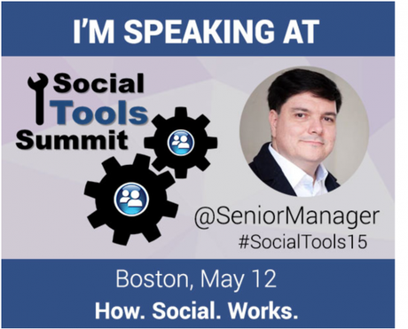 Social Tools Summit Boston May 2015 Pedro Rojas speaker