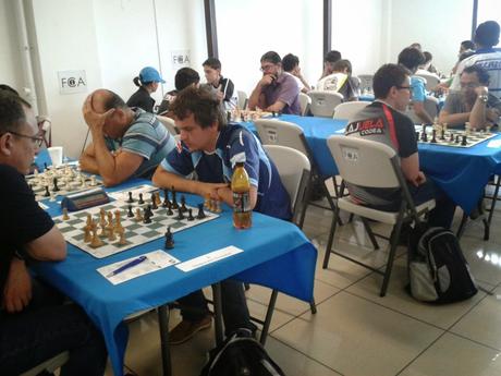 Acción combativa en el club Joaquín Gutiérrez esta mañana de domingo