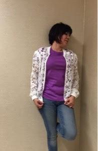 Encaje de flores con Bugambilia