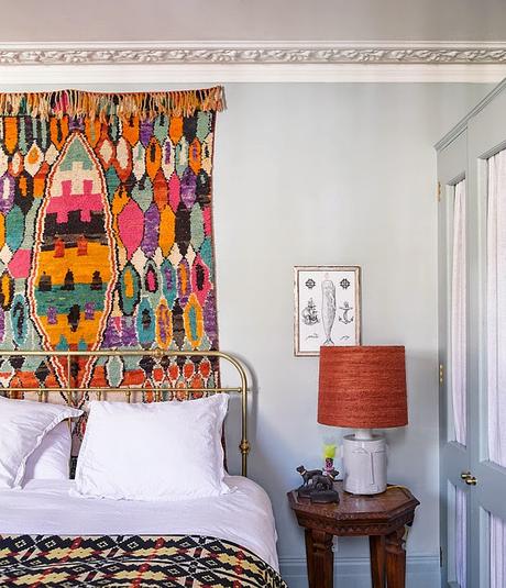 Una casa llena de color y de sabor étnico en Londres