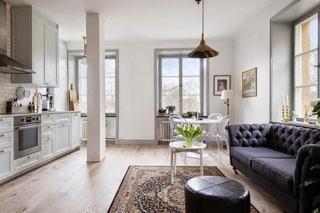 Recursos para crear amplitud visual en una vivienda pequeña