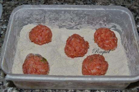 Albóndigas en Salsa de Naranja