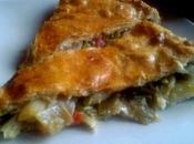 Empanada puerros alcahofas gramada