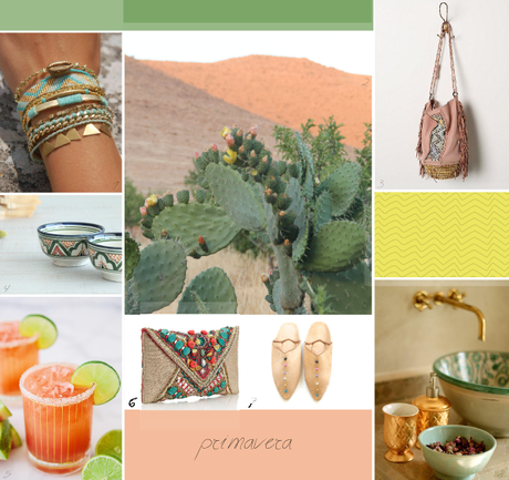 mi primavera en un tablero