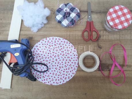 DIY: de tarro de cristal a alfiletero.