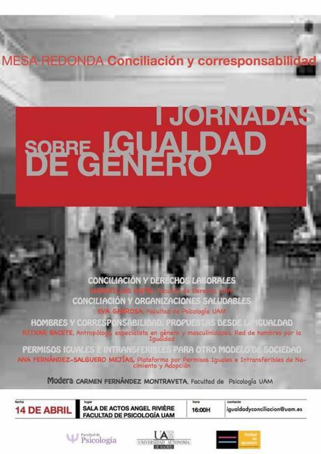 Jornadas sobre igualdad de género en Madrid el 14.04.2015 Jornadas sobre igualdad de género en Madrid el 14.04.2015