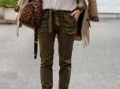 Khaki animal print