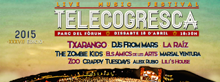 Telecogresca 2015: Txarango, La Raíz, The Zombie Kids, Djs From Mars, Els Amics de les Arts...