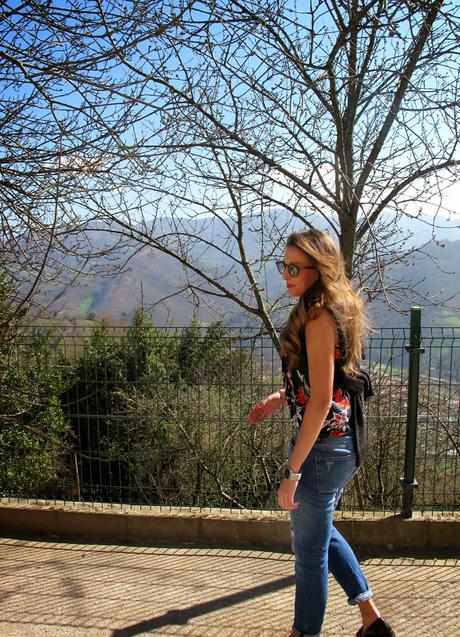 Camisa floral de Mango