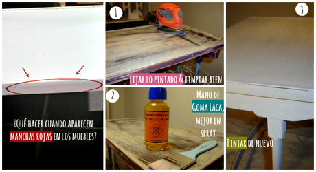 Before & After Mesas nido Vintage