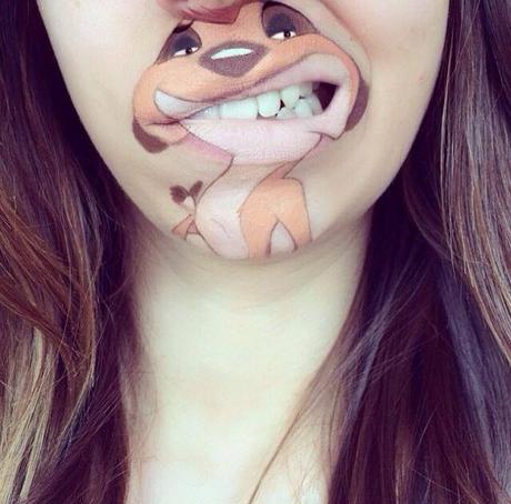 Artista del maquillaje crea a famosos dibujos animados en rostros