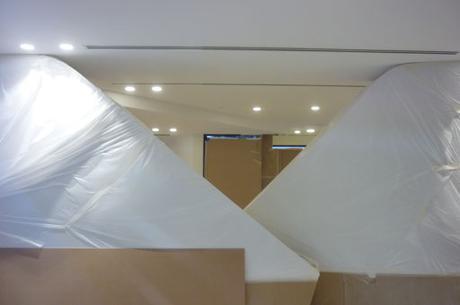 A-cero Projects NUEVAS IMÁGENES DE OBRA DE LA REFORMA DE LA CLÍNICA DENTAL EN LEÓN, DISEÑADA POR A-CERO