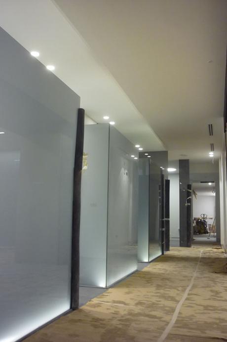 A-cero Projects NUEVAS IMÁGENES DE OBRA DE LA REFORMA DE LA CLÍNICA DENTAL EN LEÓN, DISEÑADA POR A-CERO