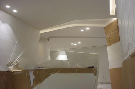 A-cero Projects NUEVAS IMÁGENES DE OBRA DE LA REFORMA DE LA CLÍNICA DENTAL EN LEÓN, DISEÑADA POR A-CERO