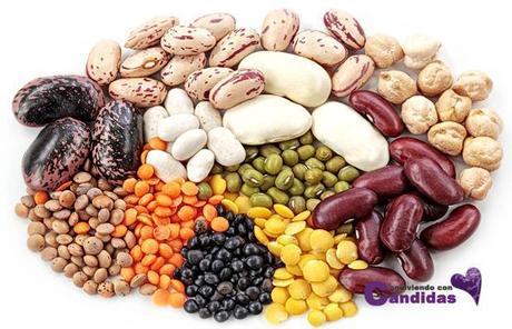 legumbres para candidiasis