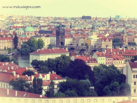 Mirador desde el Castillo de Praga. 
