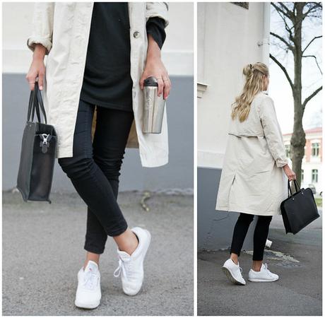 Kajsa Svensson - Reebok Sneakers, Sandqvist Bag, Starbucks Coffee Cup - SATURDAY