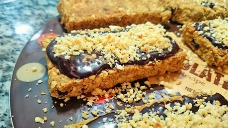 Barritas energéticas de avena y frutos secos