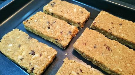 Barritas energéticas de avena y frutos secos