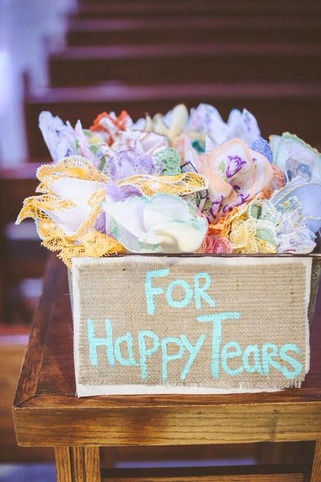 Pañuelos para lágrimas de felicidad - Foto: Pinterest