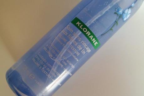 No es para mi: Tratamiento Sin Aclarado a las Fibras de Lino de Klorane No es para mi: Tratamiento Sin Aclarado a las Fibras de Lino de Klorane