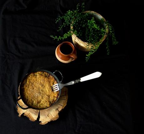 receta fácil de pastel de patata y calabaza