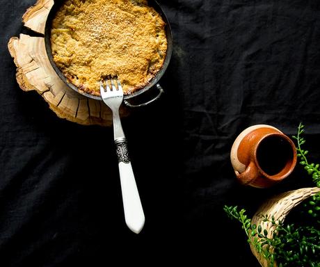 receta fácil de pastel de patata y calabaza