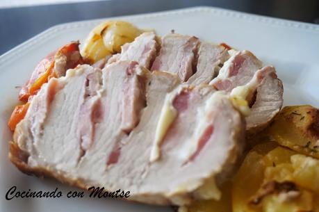 Lomo relleno al horno