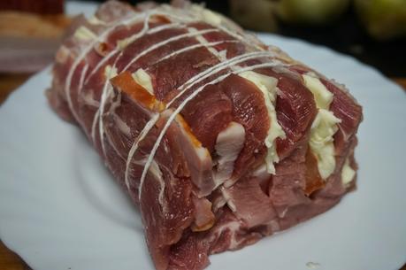 Lomo relleno al horno