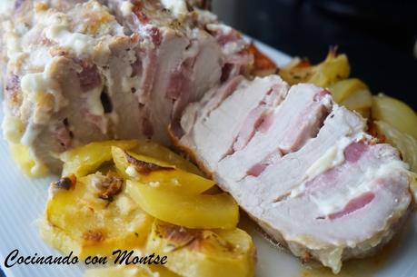 Lomo relleno al horno