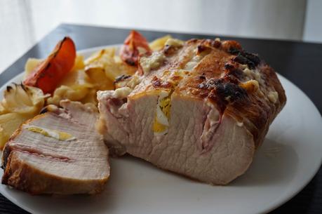 Lomo relleno al horno