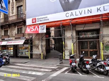 KIOSCO LA CAZALLA 1912, ARC DEL TEATRE A LA BARCELONA D' ABANS, D' AVUI I DE SEMPRE...14-04-2015...!!!