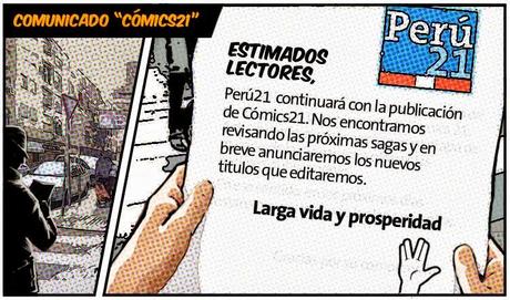 Los Comics 21 , continúan !