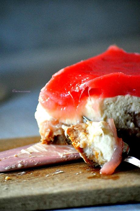 RUIBARBO CHEESECAKE