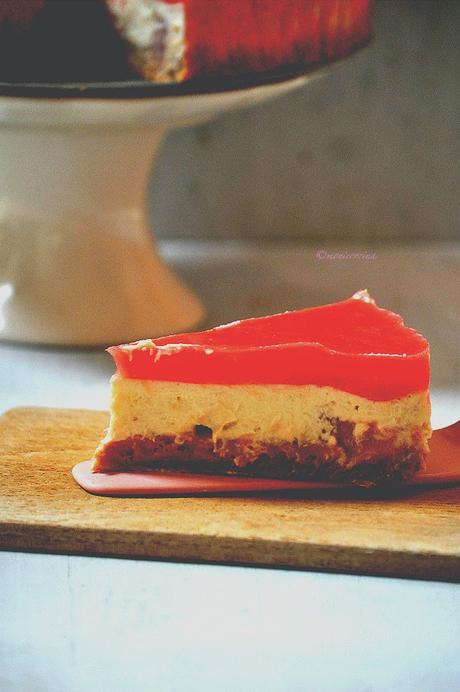 RUIBARBO CHEESECAKE